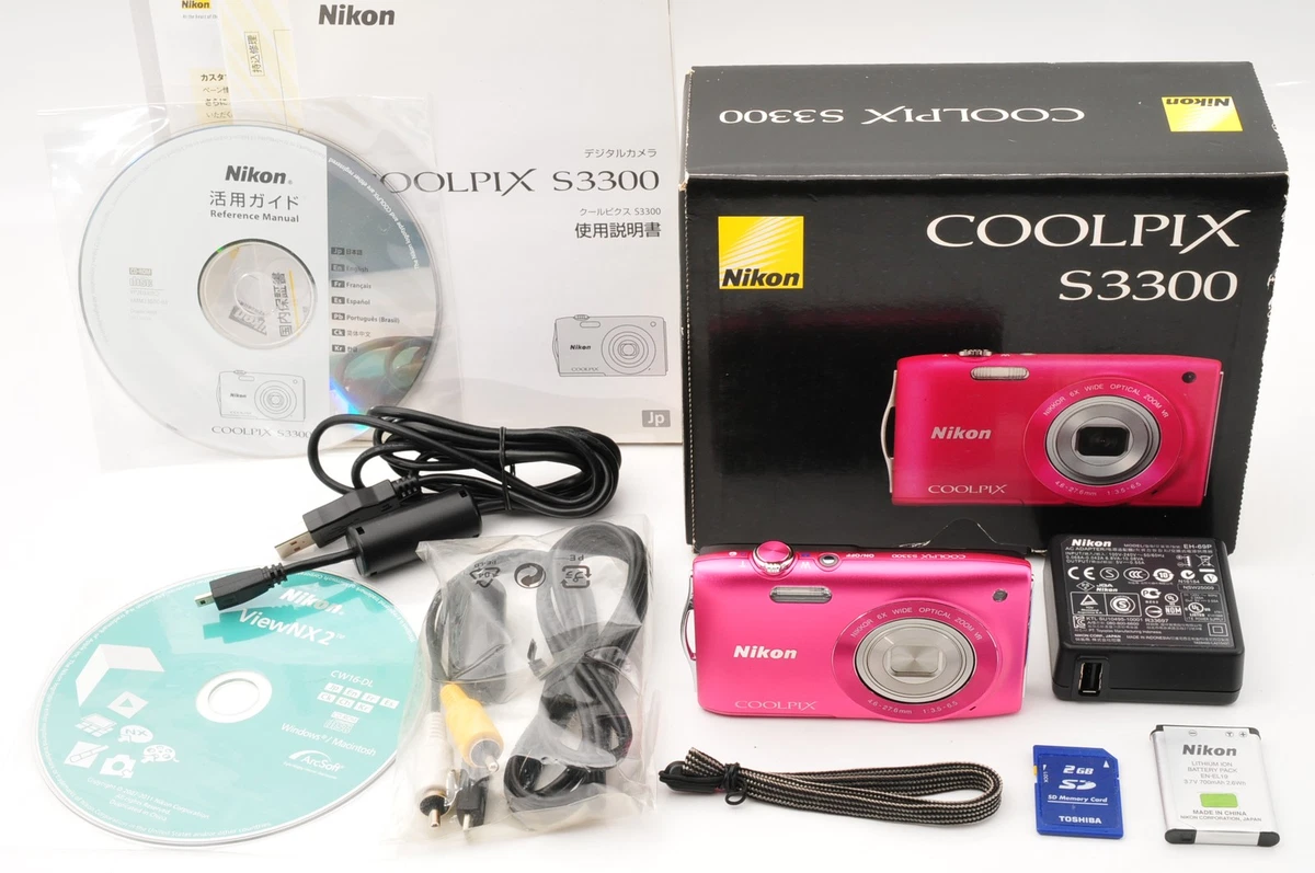 Nikon COOLPIX S3300 Digital Cameras for Sale | Shop New & Used
