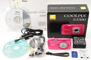 [NEUWERTIG in Box] Nikon COOLPIX S3300 16.0MP Kompakt Digitalkamera pink aus JAPAN - Bild 1 von 11