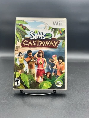 The Sims 2: Castaway (Nintendo Wii, 2007) CIB Complete w/ Manual - Image 1 of 4