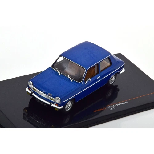 SIMCA 1100 SPECIAL 1970 METALLIC BLUE 1:43 Ixo Model Auto Stradali Modellino Nuo - Immagine 1 di 1