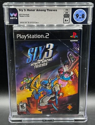 Sly 3: Honor Among Thieves UPC Punched Sony PlayStation 2 PS2 WATA 9.8 A+ - Image 1 of 2