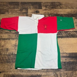 Halbro Muscat R.F.C XV Oman 99-2000 Red Polo Rugby Jersey Size 42" 107cm - Picture 1 of 8
