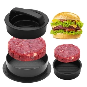 3-In-1 Stuffed Burger Press,Hamburger Press, Non-Stick Easy-to-Clean Kitchen ... - Picture 1 of 6