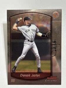 2000 Bowman Chrome #50 Derek Jeter Yankees HOF **KOSTENLOSER VERSAND** - Bild 1 von 2