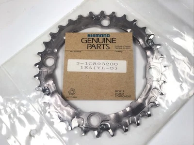 Shimano FC-M750 751 752 Deore XT/LX  32T x 104 Bcd Triple Mid Chainring NEW/NOS - Image 1 of 4