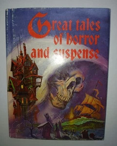 Great Tales of Horror and Suspense Used HC 1974 Dracula Edgar Allen Poe More - Bild 1 von 12