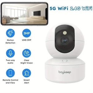 Telecamera Wi-Fi Intelligente Per Interni Esterni VideoCamera Di Sicurezza 5g 2K - Foto 1 di 19
