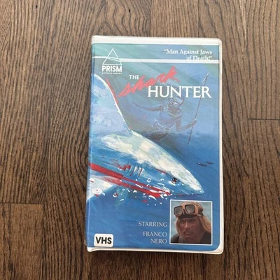 The Shark Hunter VHS Prism Entertainment Clamshell Franco Nero - Tested - Image 1 of 4