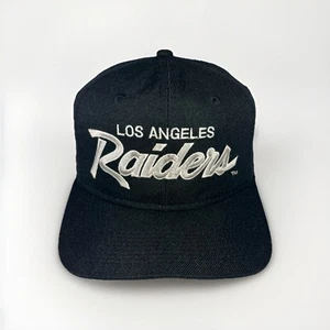 Vintage Los Angeles Raiders Script Snapback Mütze, Double Line Cap, Sports Specialties - Bild 1 von 14