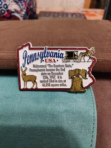 Pennsylvania Souvenir Kühlschrankmagnet - Bild 1 von 3