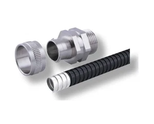 Wiska Galvanised PVC Coated Conduit M32 Black 50m - 10112569 - Picture 1 of 3