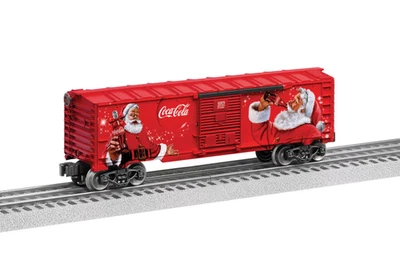 Lionel No. 6-82879 - 2014 Coca-Cola Christmas Boxcar - NEW - Holiday Trains - Image 1 of 4