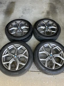 19 inch rims and tires, 5x112, 7.5J et32 and 245/50 r19 set of 4 - Bild 1 von 9