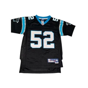 NFL Football Carolina Panthers Beason 52 Jersey Youth M Sewn On Letters Reebok - Picture 1 of 9