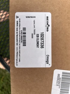 Rexnord Omega E20 Element 10287336 BEST DEAL DATED 10-24 FRESH CURE DATE!
