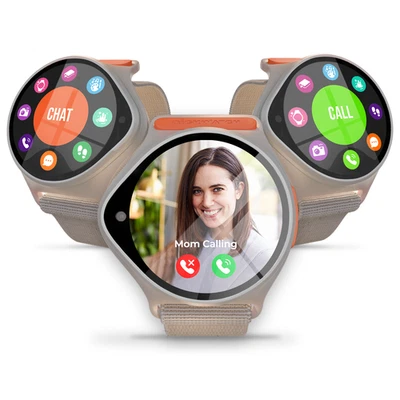 Nick Watch Kids Smart Watch GPS Tracker, Video Calling, SOS, Parental Controls - Image 1 of 4