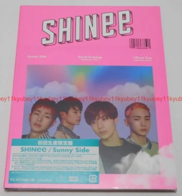 New SHINee Sunny Side First Limited Edition CD DVD Photobooklet Japan UPCH-89392 - Image 1 of 3