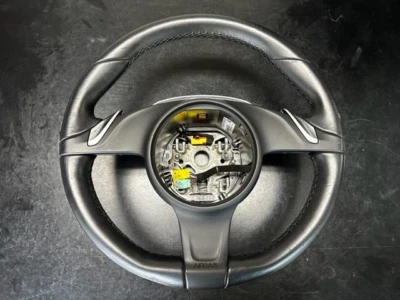 2012 2013 2014 2015 2016 Porsche 911 991 Boxster Cayman 981 PDK Steering Wheel S - Image 1 of 4