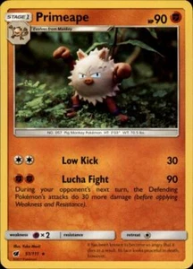 2x (SM04-051) Primeape Raro Pokemon SM Tarjeta de Invasión Carmesí # 51 - Imagen 1 de 1