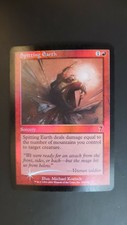 7th Edition ** Spitting Earth (FOIL) ** Mtg Magic (EX+/LP) #2