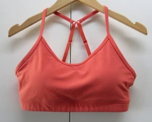 Lorna Jane Orange Cross Back Sports Bra - Size M - Picture 1 of 4