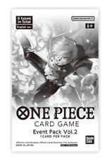 One Piece Card Game Event Pack Vol. 2 ENGLISH SEALED TCG Promo Prize Card