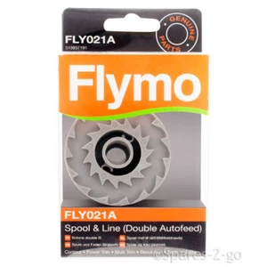FLYMO Strimmer Spool & Line Double Autofeed Revolution 2000 2300 2500 FLY021A - Picture 1 of 2