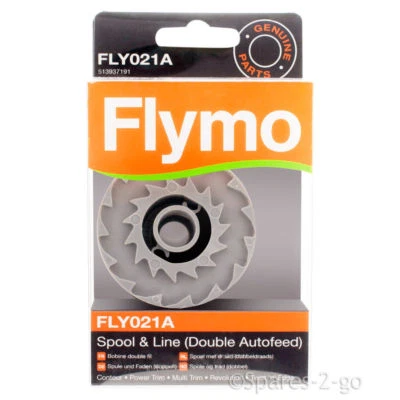 FLYMO Strimmer Spool & Line Double Autofeed Revolution 2000 2300 2500 FLY021A - Image 1 of 2