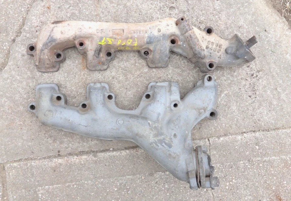 1966 Ford Fairlane 390 ВЫПУСКНЫЕ КОЛЛЕКТОРЫ Оригинальная пара Mercury Comet Montego - Изображение 1 из 4