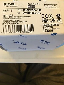 MOELLER PKZM0-16 *NEW IN BOX* PKZM016 PKZMO16 PKZM0 - Picture 1 of 2