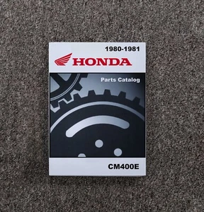 1980-1981 Honda CM400E Motorcycle Parts Catalog Manual - Picture 1 of 1
