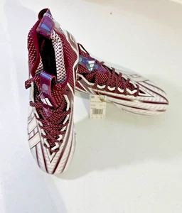Adidas Men's Freak 23 Inline Football Cleats Maroon/White Size 11 New With Tags - Picture 1 of 4