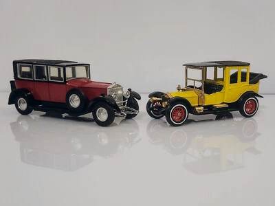Vintage Matchbox Rolls Royce Lot 1925 Pheaton 1912 Collectible Cars Diecast - Image 1 of 4