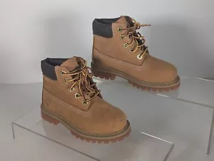 Timberland Größe 8M Kleinkind Premium Wasserdicht Stiefel 12809 Weizen Nubuk - Bild 1 von 8