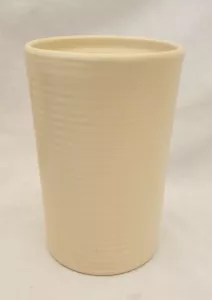 A Contemporary Modern Terracotta Vase In Cream - Picture 1 of 5
