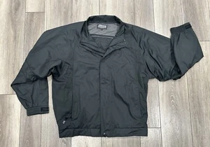 Mizuno Performance Full Zip Removable Sleeves Jacket Mens Large Black Baseball - Picture 1 of 8