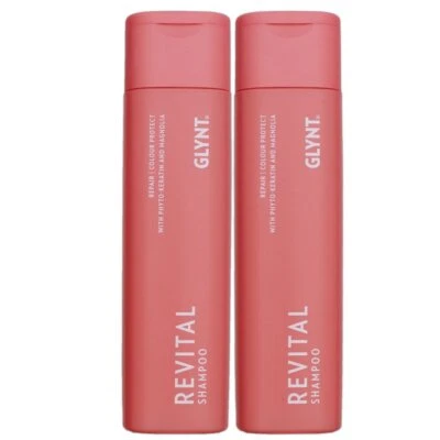 GLYNT Revital 2 x 250 ml Shampoo für coloriertes Haar Set