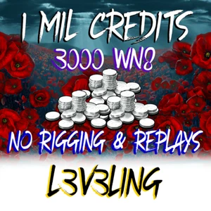 WoT World of Tanks 🔥 1 Million Credits Silver✅ 3000 WN8✅ EU/NA✅ NO RIGGING✅ - Picture 1 of 1