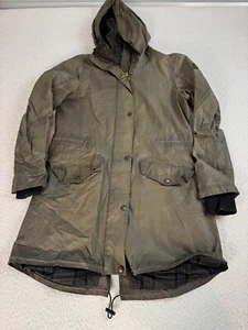 Veste homme Belstaff coton ciré poches zippées complètes vert trail Bayford 40 - Photo 1/12
