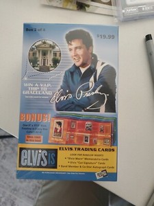 2007 Press Pass Elvis Presley IS EXCLUSIVE Sealed Blaster Box 3 of 4