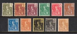 INDOCHINA — SCOTT 24/35 — EDICIÓN FRANCIA 1904-06 — MH — SCV $67 - Imagen 1 de 2