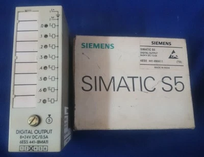 Siemens 6ES5441-8MA11 SIMATIC S5 441-8 Digital Output, 8-P, 24VDC/0.5A - Image 1 of 4