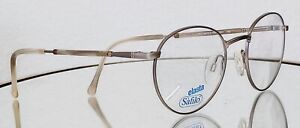Vintage SAFILO ELASTA Eyeglasses TEAM 3843 PM3 HORN 51-20-140 Metal Gray New