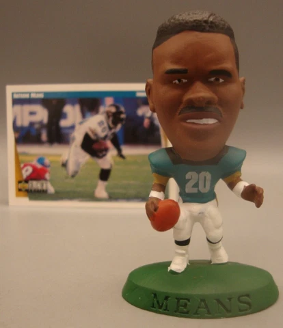 1996 LOOSE CORINTHIAN HEADLINER FIGURE NATRONE MEANS JACKSONVILLE JAGUARS Cover