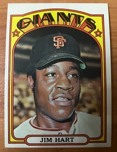SAN FRANCISCO GIANTS: 1972 Topps Baseball #733 Jim Hart High Number - EX-MT - Picture 1 of 1