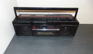 Hitachi TRK-3D5E Boombox Stereo *Working* Vintage - Picture 1 of 20