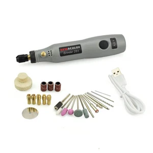 #X Mini Cordless Drill Power Tools 3.7V Drill Grinder Grinding Accessories Set - Picture 1 of 12