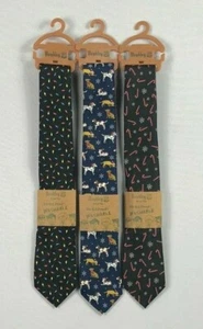 Boy's Youth Kid's Child's Wembley Washable Christmas Holiday 48" Tie - Picture 1 of 3