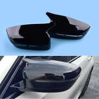 2Pcs Side Wing Rearview Mirror Covers Fit For Bmw 3 6 7 8 Series G20 G21 G30 G31