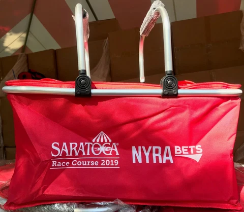Saratoga Race Course / Race Track 2019 Picnic Cooler - NEW Cover